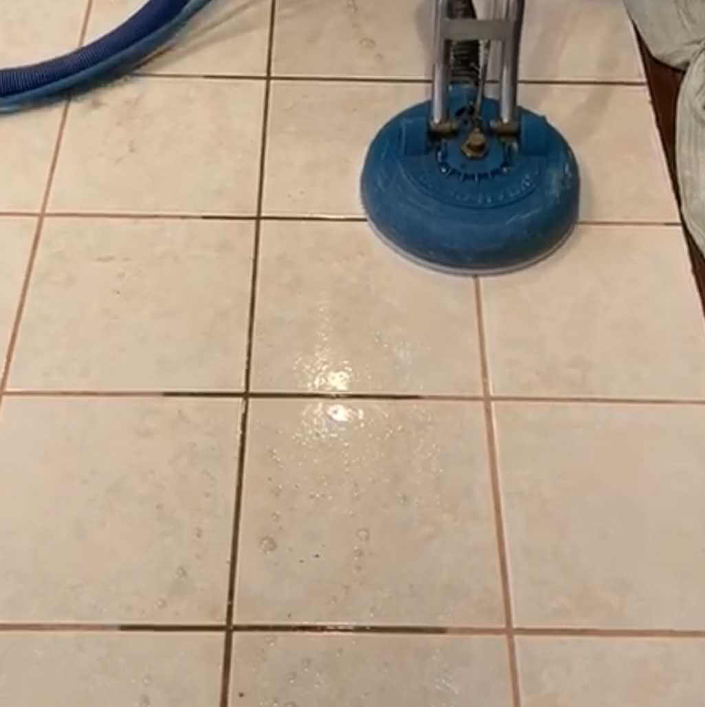 Kitchen Floor Tile Cleaning